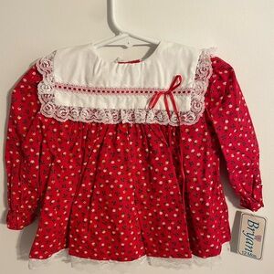 Bryan Vintage Dress with Lace Details